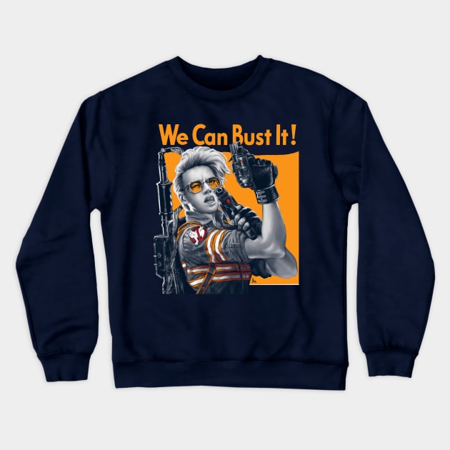 We Can Bust It Crewneck Sweatshirt by grungethemovie